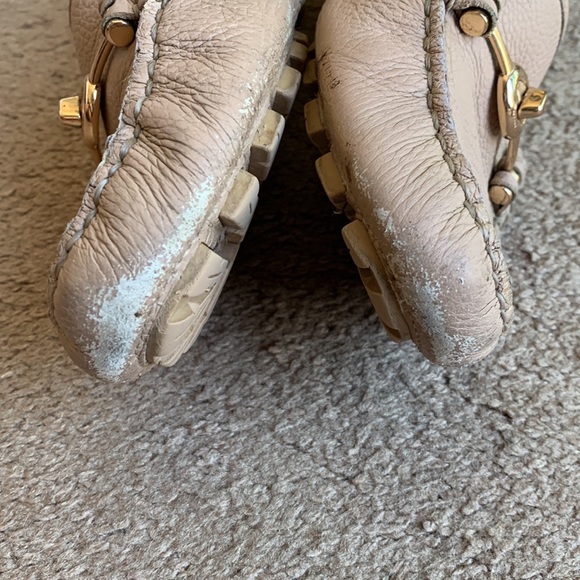 Coach Arlene loafers sz 9 woman’s beige blush - Picture 11 of 12